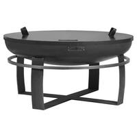 CookKing Feuerschale Viking 60 schwarz Stahl B/H/T: ca. 60x36x60 cm Viking 60 - schwarz (60,00/36,00/60,00cm) - CookKing
