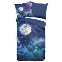 Microfaser Bettwäsche Universe Universe - Multi (135,00/200,00cm) - Pure