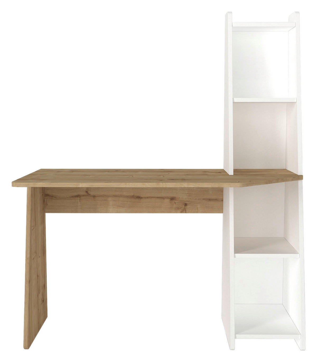 Schreibtisch Emery weiß Saphir Nachbildung B/H/T: ca. 120x74x60 cm Emery - Saphir/weiß (120,00/74,00/60,00cm) - moebel17