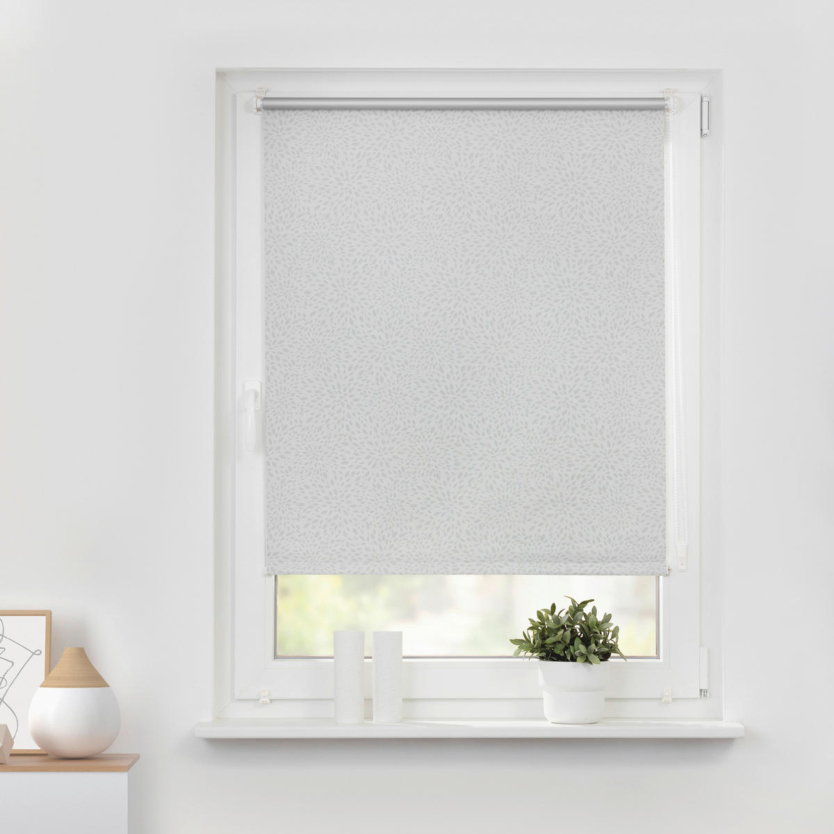 Thermo Klebe-/Klemmrollo Verdunklungsqualität weiß B/L: ca. 80x150 cm Rollo_Thermo_VD_Klemmfix - weiß (80,00/150,00cm) - LICHTBLICK