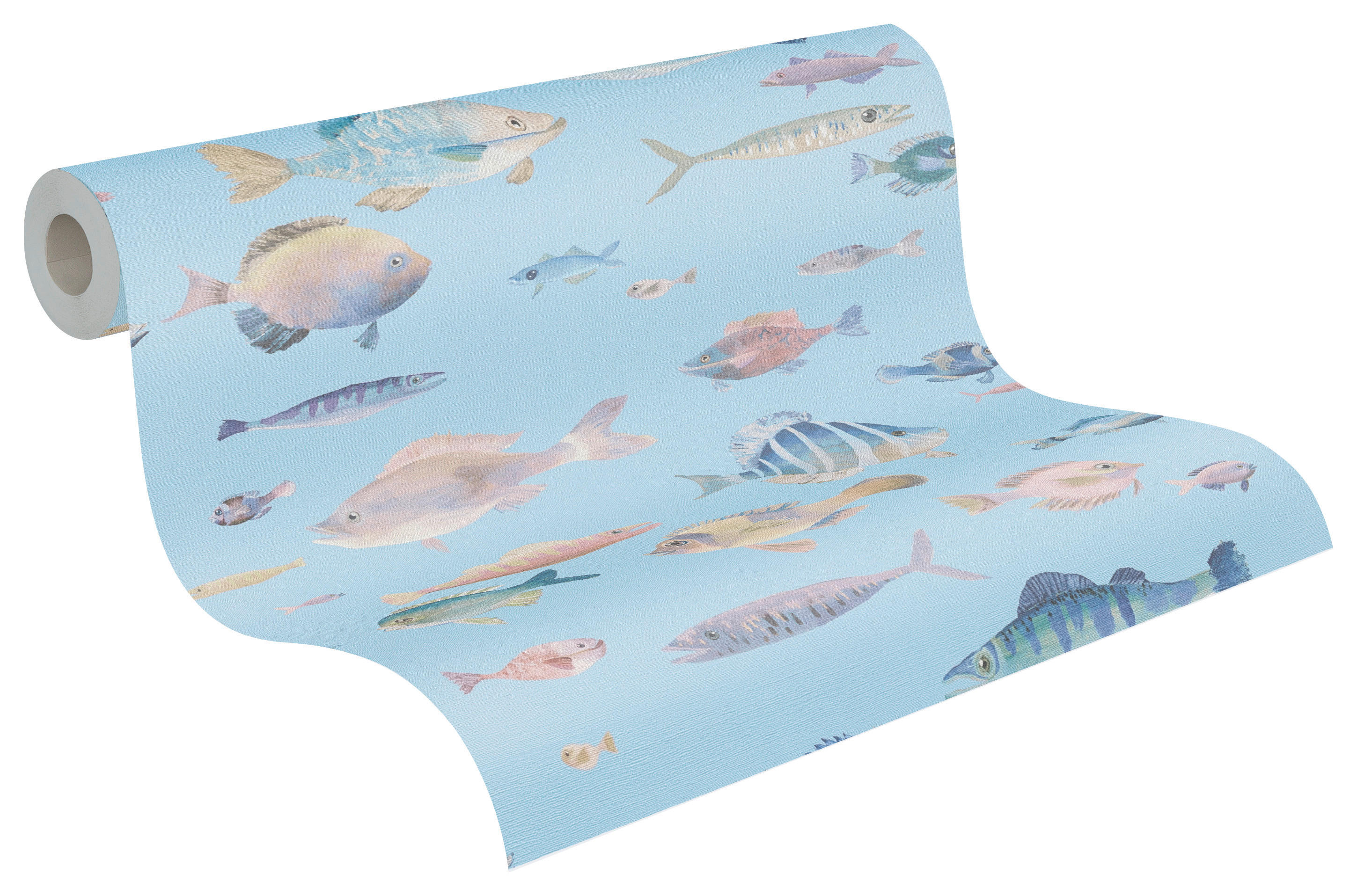 A.S.Creation Vliestapete bunt rosa B/H/D: ca. 53x1005x8 cm Vliestapete - bunt/rosa (8,00/1005,00cm) - A.S.Creation