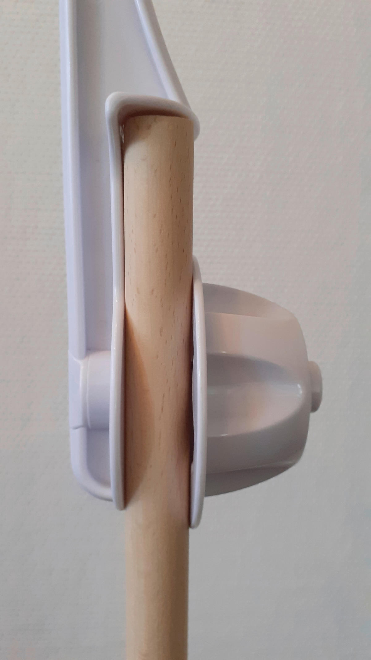 Niermann Mobilehalter zum Schrauben B/H/L: ca. 11x6x35 cm zum Schrauben - weiß (35,00/11,00/6,00cm) - Niermann