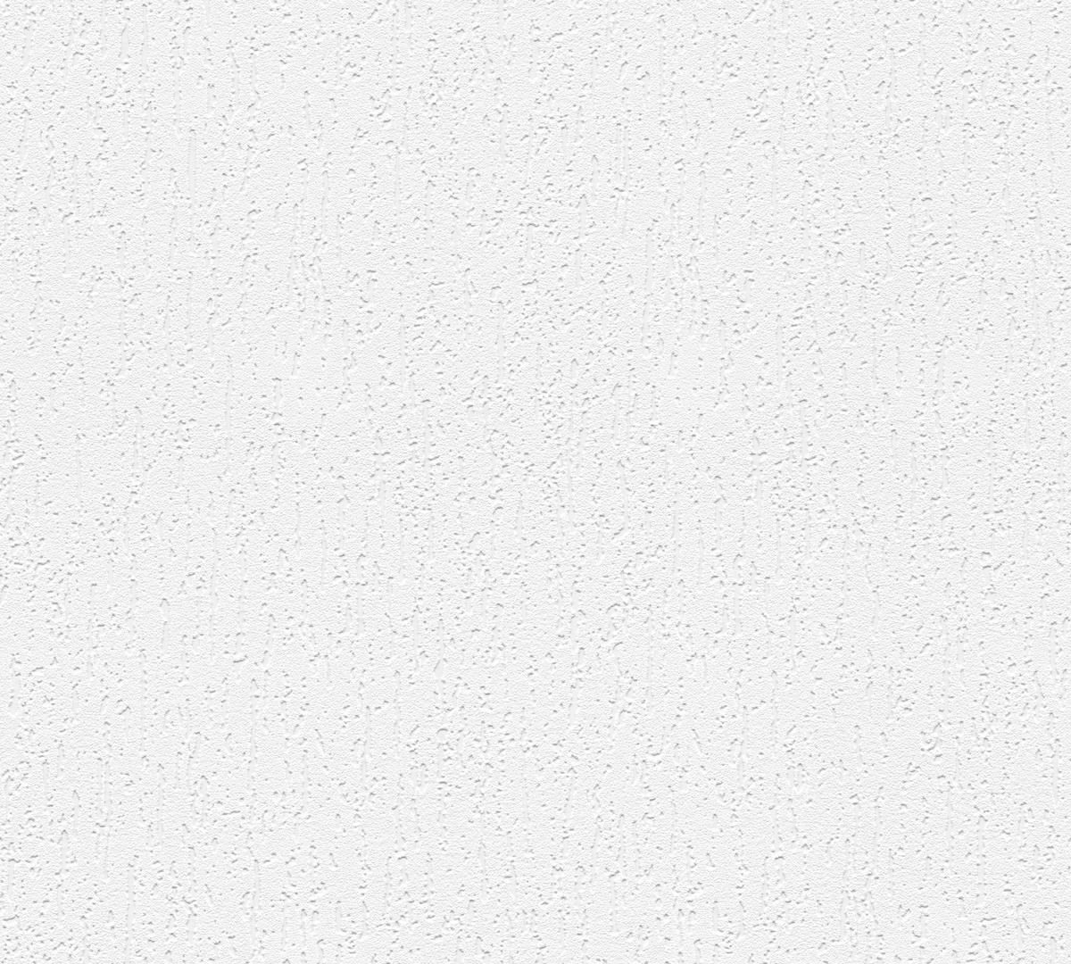 A.S.Creation Papiertapete weiß B/H/D: ca. 53x1005x10,8 cm Papiertapete - weiß (10,80/1005,00cm) - A.S.Creation