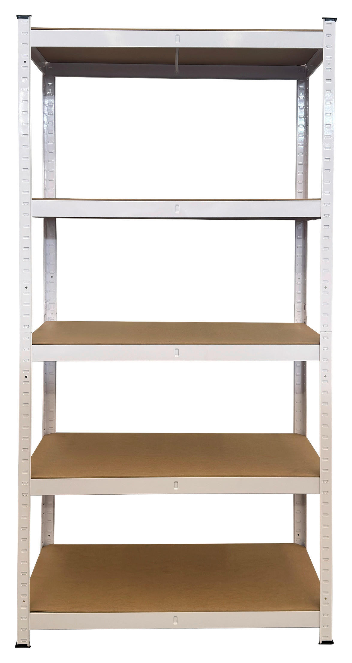 Schwerlaststeckregal weiß B/H/T: ca. 90x200x60 cm Schwerlaststeckregal 200x90x60cm W - weiß (90,00/200,00/60,00cm)