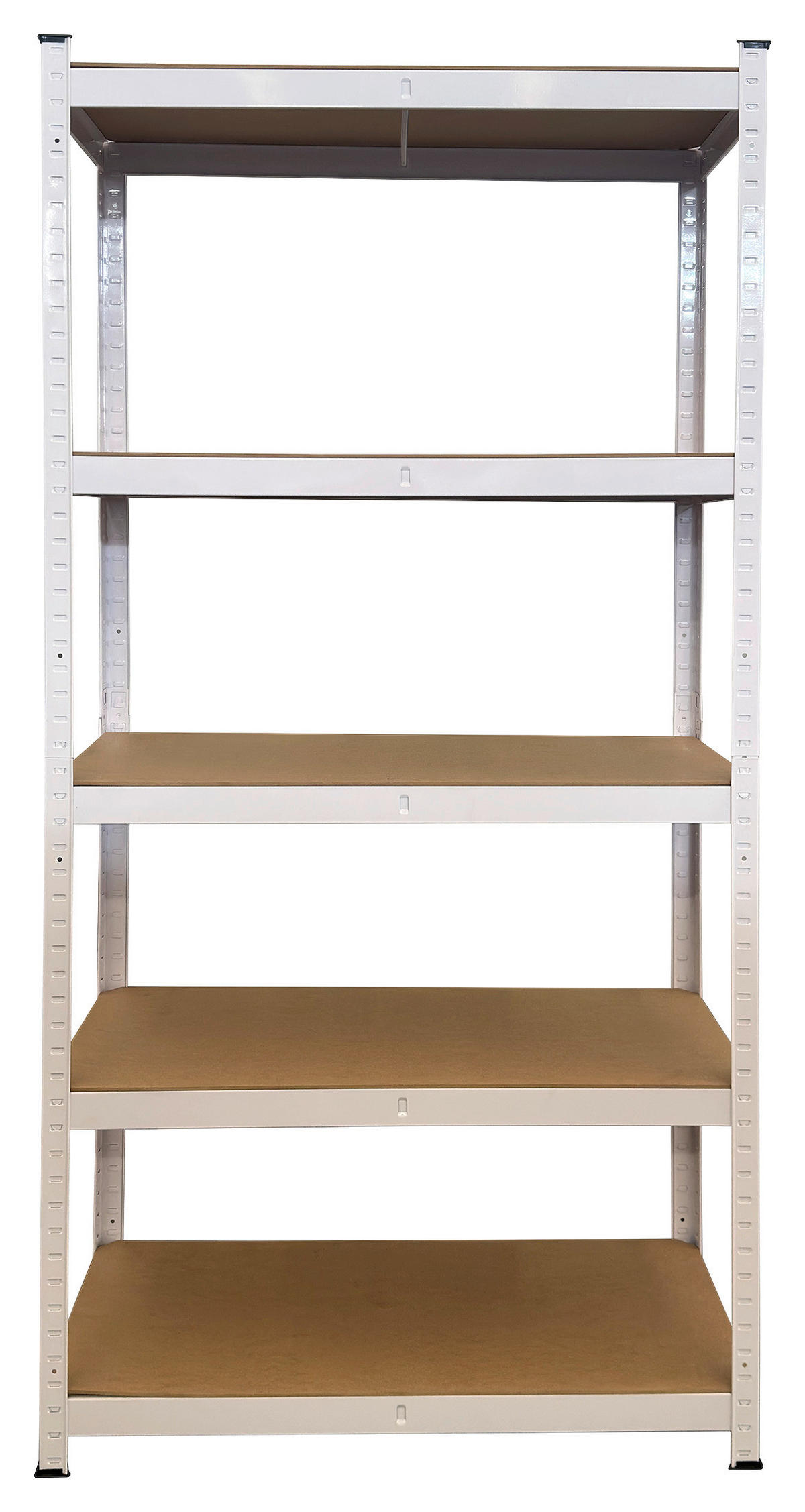 Schwerlaststeckregal weiß B/H/T: ca. 90x200x60 cm Schwerlaststeckregal 200x90x60cm W - weiß (90,00/200,00/60,00cm)