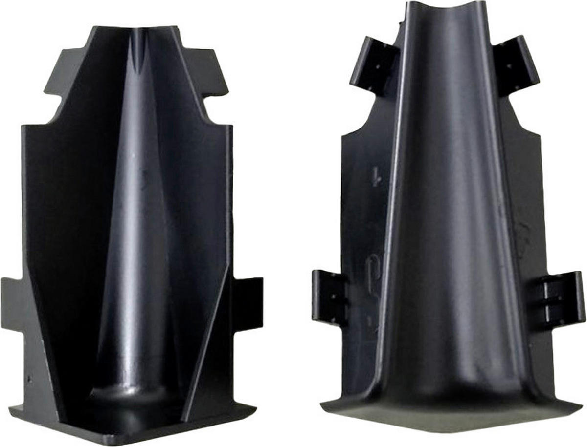 Innenecke schwarz L/B/H: ca. 1x1x5,8 cm Innenecke Schwarz 58mm (2 Stück) - schwarz (1,00/1,00/5,80cm)