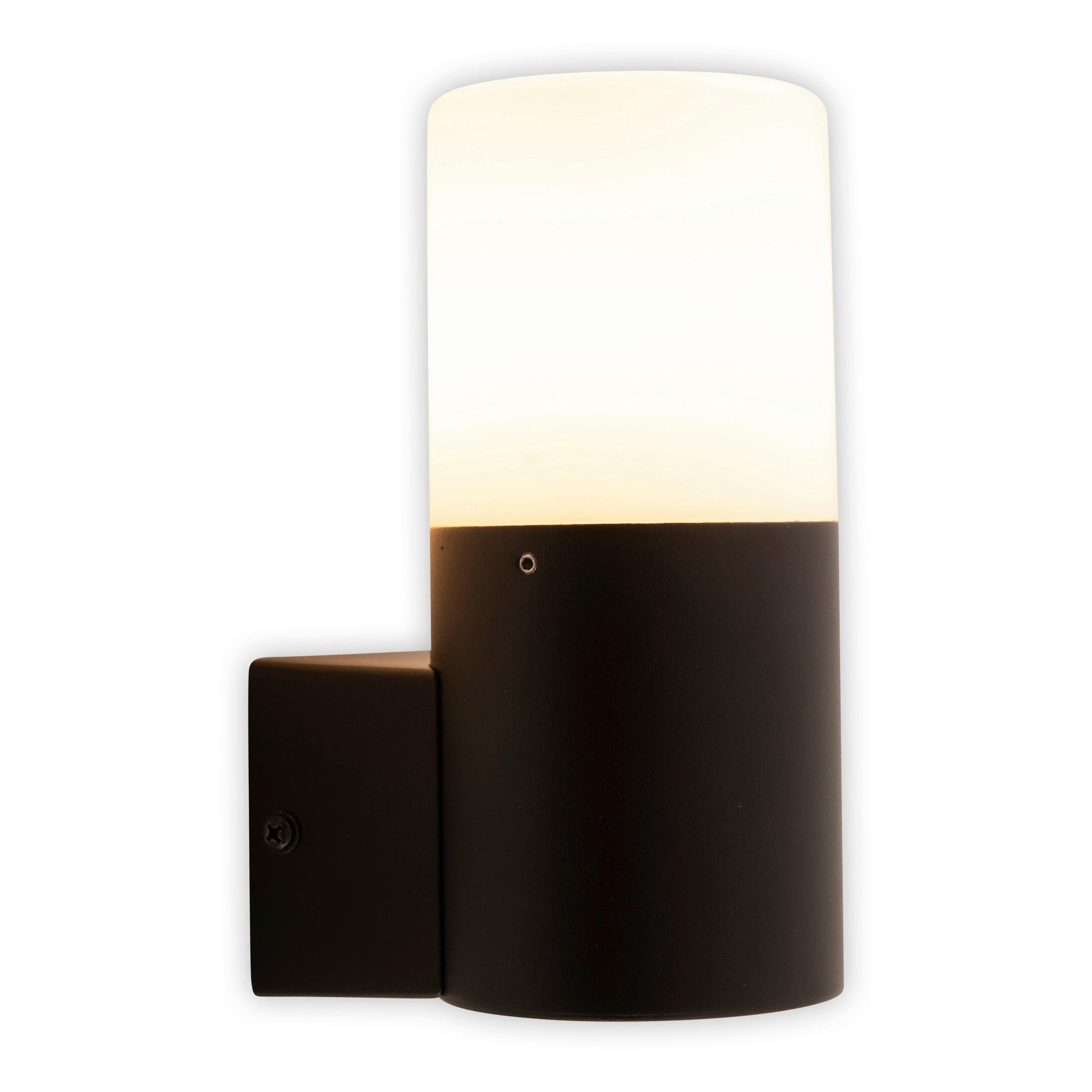 Außenwandleuchte 1376522 schwarz B/H/L: ca. 16,5x10,5x7,6 cm Außenwandleuchte "Torcia" - schwarz (7,60/16,50/10,50cm) - Näve Leuchten