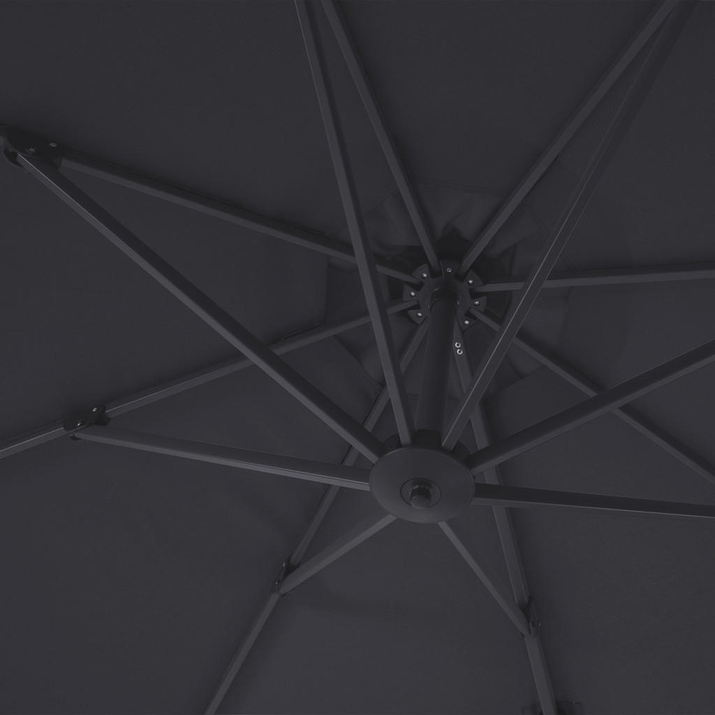 Thumbnail - AXI Outdoor Living Ampelschirm Milad anthrazit Metall B/H/L: ca. 200x250x300 cm