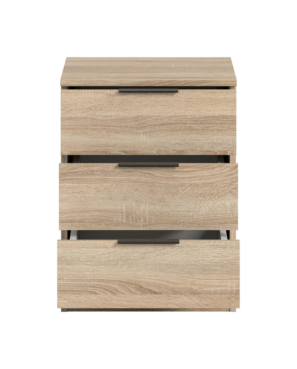 Nachtkonsole KOPENHAGEN Eiche Sonoma Nachbildung B/H/T: ca. 45x60x40 cm KOPENHAGEN - Eiche (45,00/60,00/40,00cm) - xonox.home