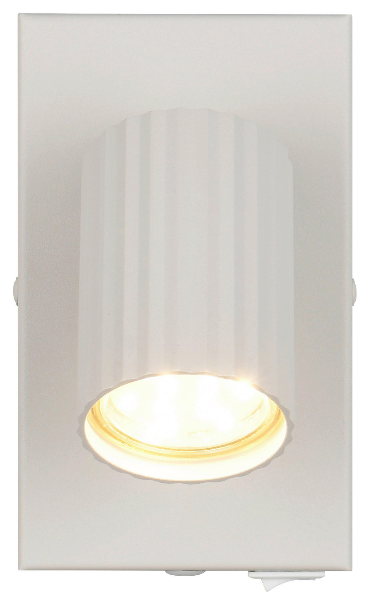 Reality Leuchten Spots grau Metall B/H/L: ca. 9x15x14,5 cm GU10 1 Brennstellen Spot_Soka_1 - grau (14,50/9,00/15,00cm) - Reality Leuchten