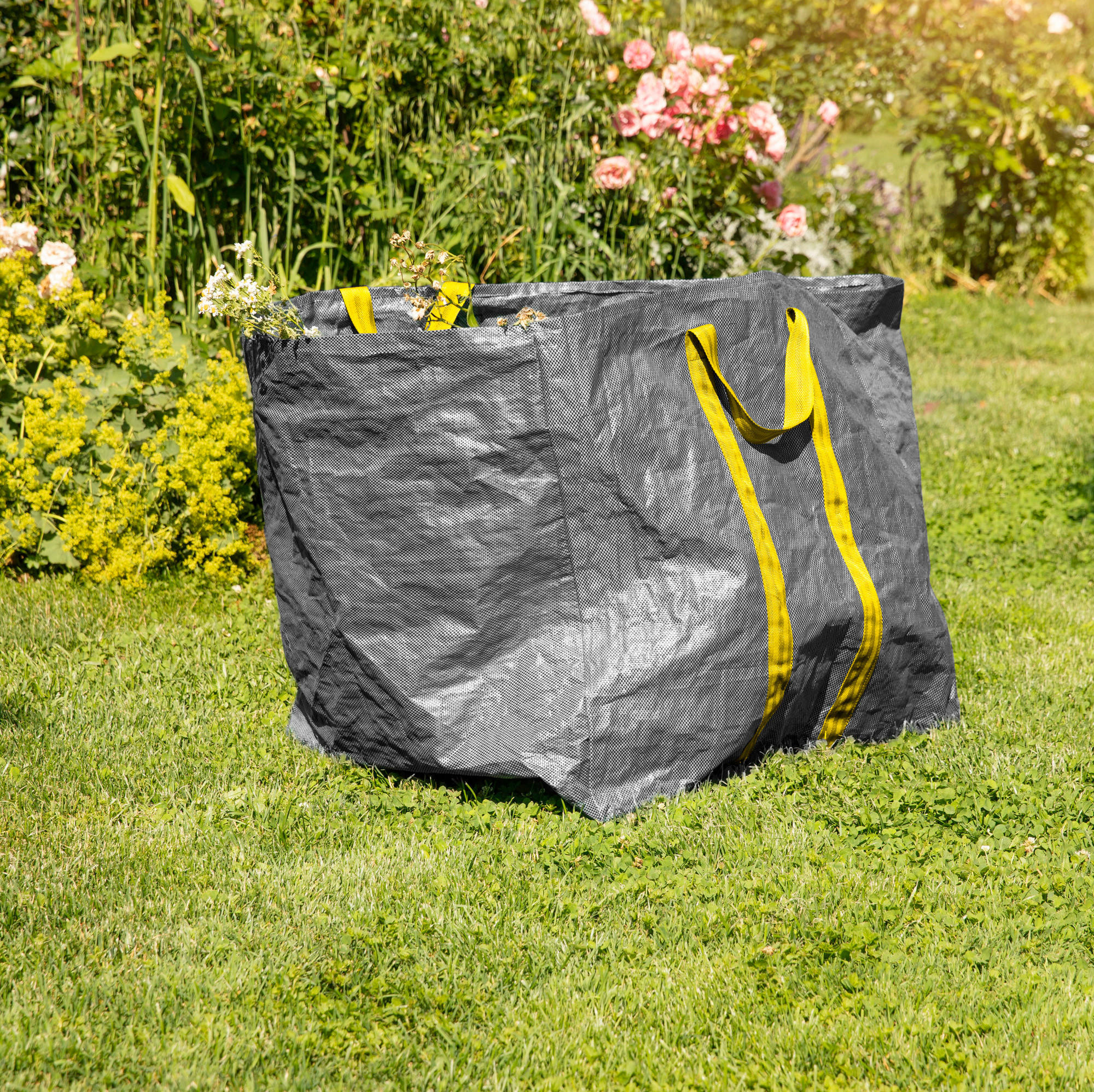Windhager Gartenbag 180 Liter - Faltbarer Gartensack Für Laub & Gartenabfall