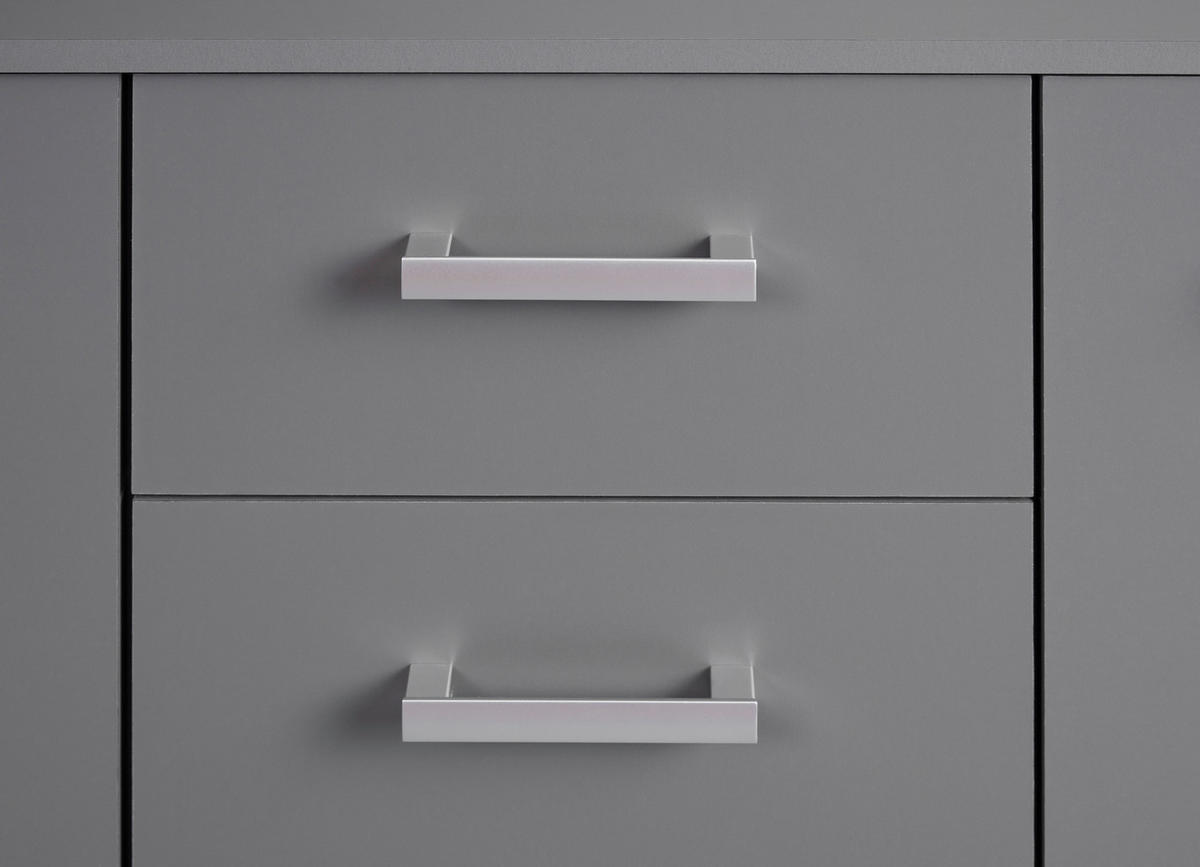 Kommode Elenzio Graphit B/H/T: ca. 119,2x91,5x40 cm Elenzio - Graphit (119,20/91,50/40,00cm) - Inter Link