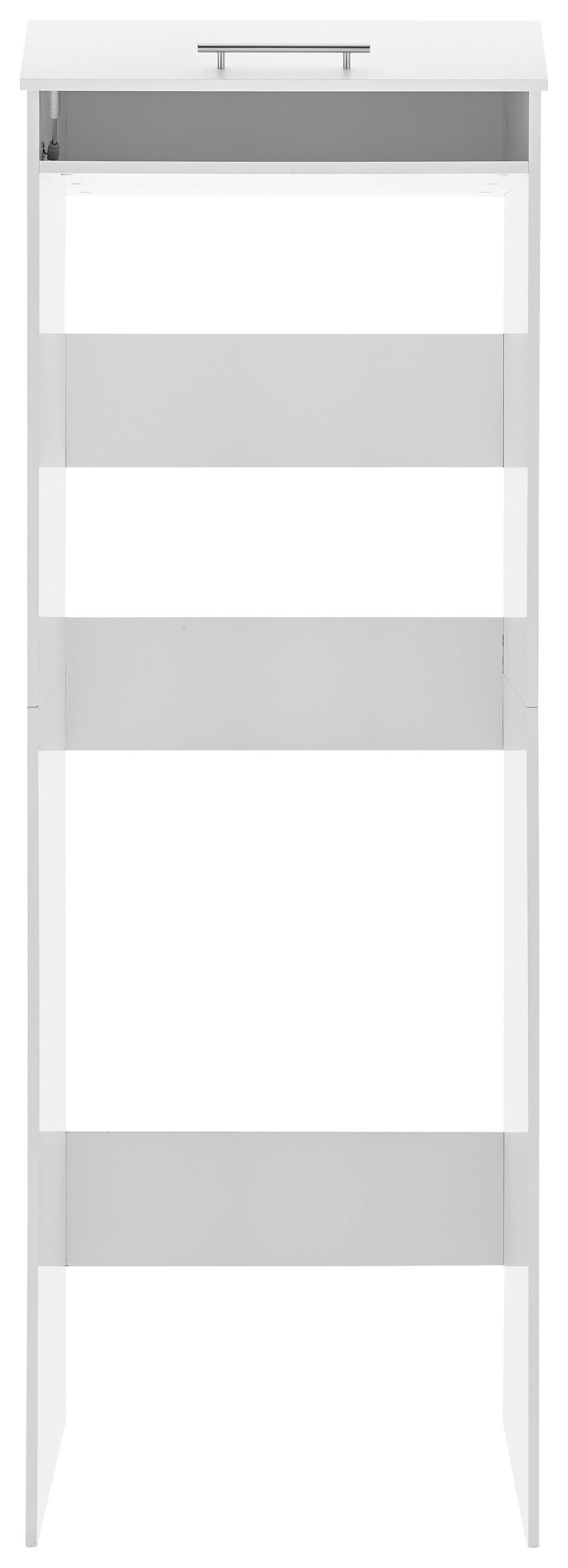 Respekta Waschmaschinenumbauschrank Clara weiß matt B/H/T: ca. 67,4x200x67,6 cm Clara - weiß (67,40/200,00/67,60cm) - Respekta