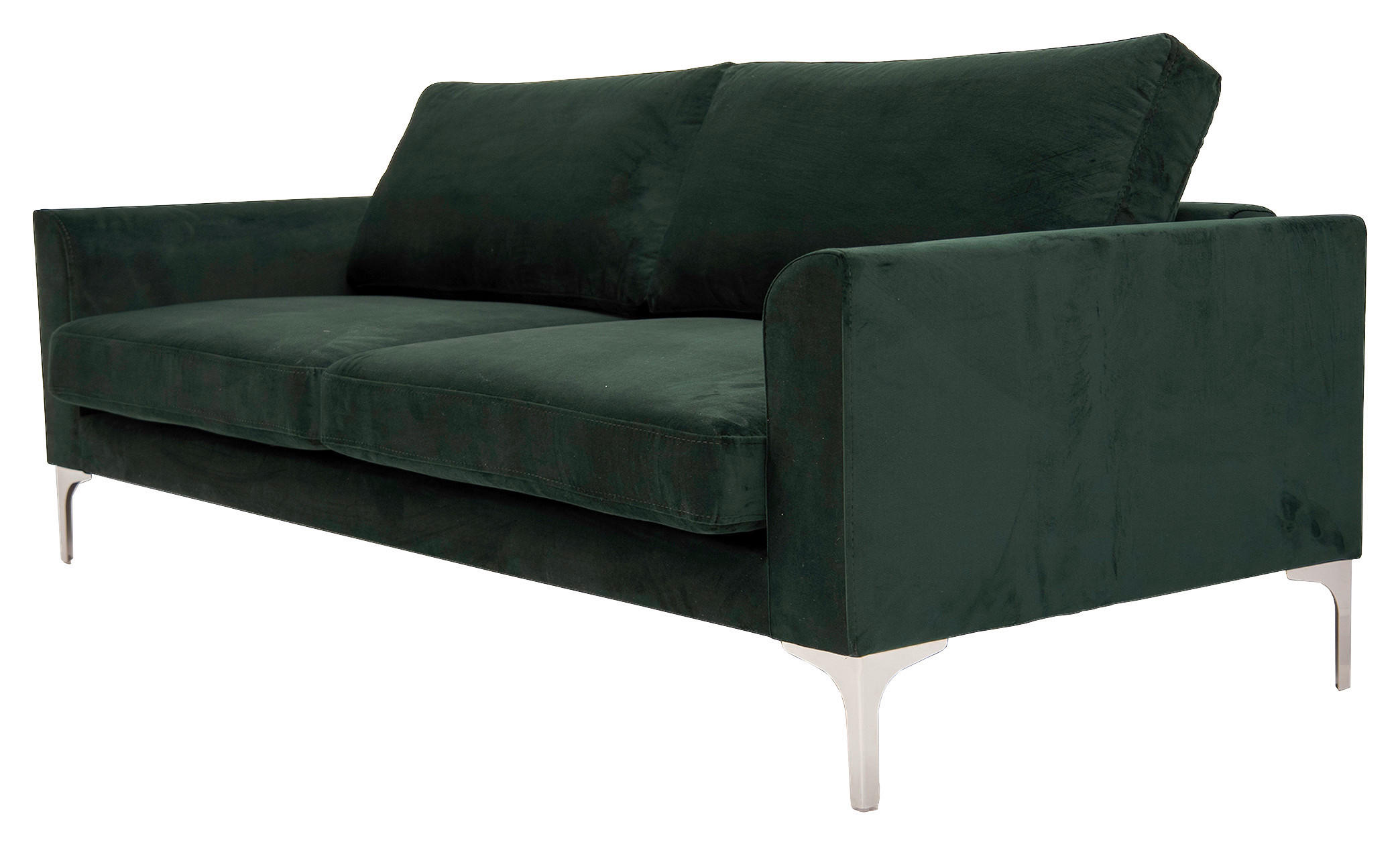 Sofa dunkelgrün B/H/T: ca. 210x95x87 cm...