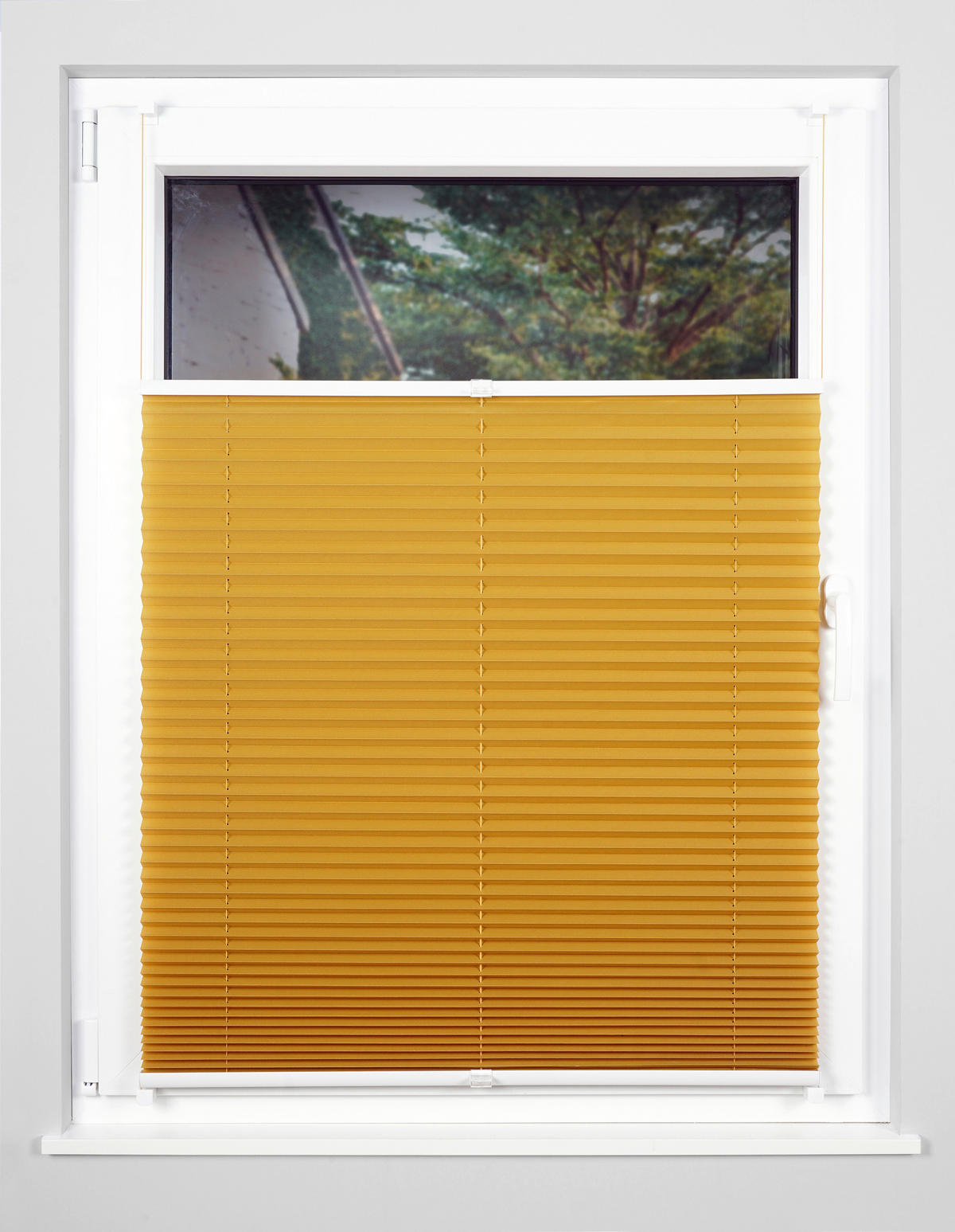 Hochwertiges Klemmplissee gold B/L: ca. 50x130 cm Hochwertiges_Klemmplissee_Free - gold/ocker (50,00/130,00cm)