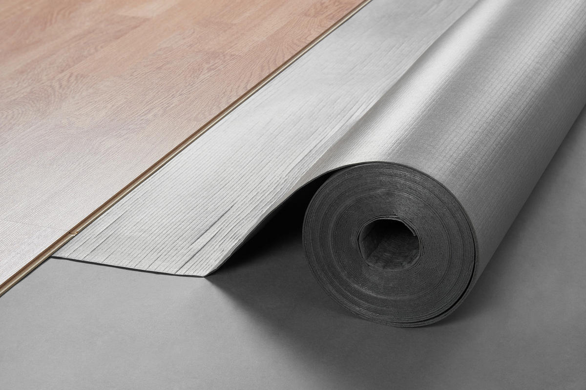 Laminatunterlage Basic Silent XPS,ca. 16,50 m² Rolle B/L: ca. 1,1x15 cm Basic Silent XPS,ca. 16,50 m² Rolle - (1,10/15,00cm)
