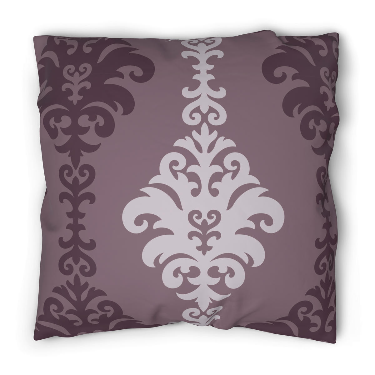 Microfaser Bettwäsche Bettwäsche-Microfaser Ornamente bor - bordeaux (135,00/200,00cm) - Sensation