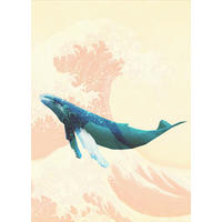 Komar Fototapete Whale Voyage B/L: ca. 200x280 cm Whale Voyage - (200,00/280,00cm) - Komar