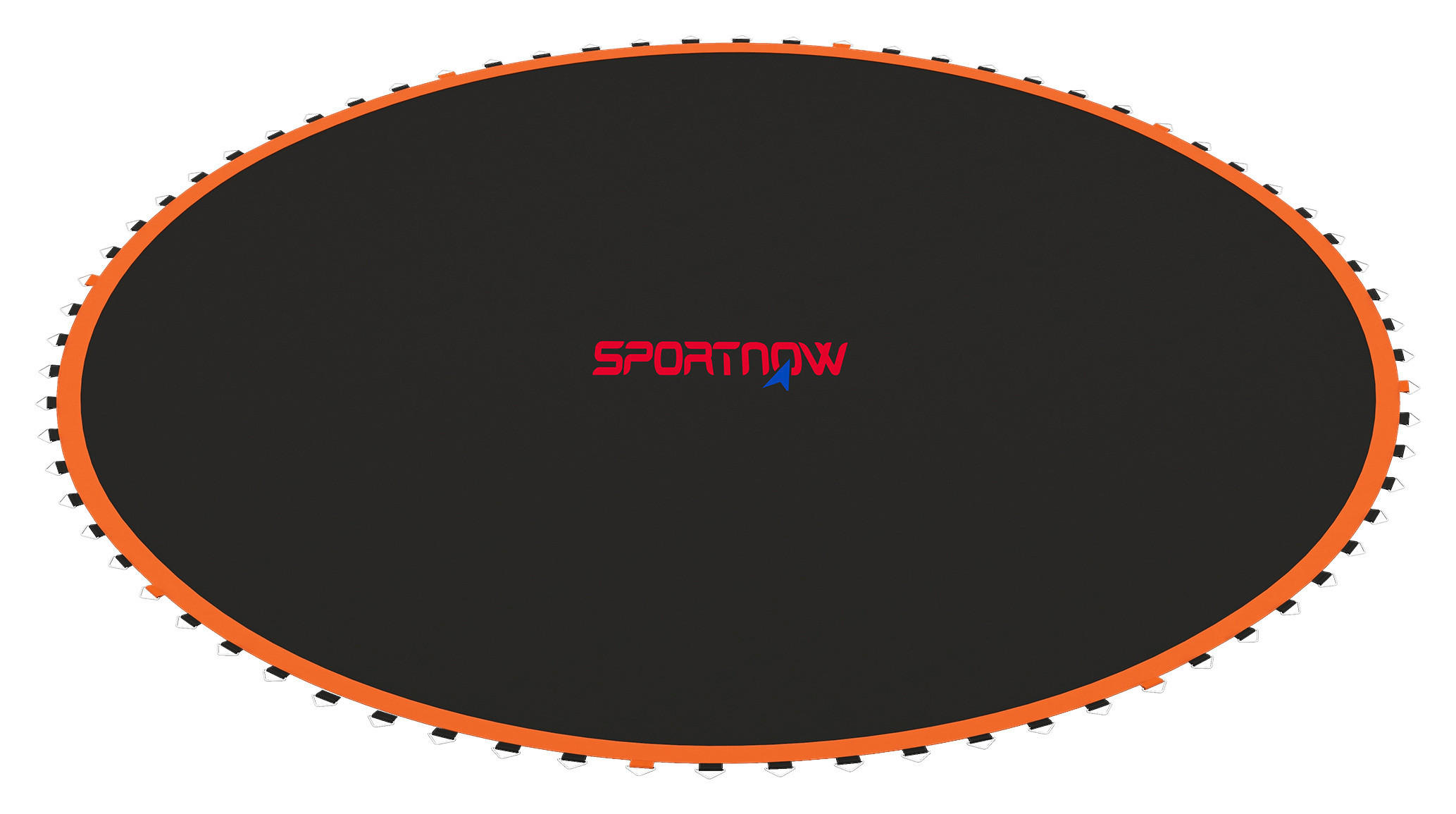SPORTNOW Trampolin-Sprungtuch orange B/H/L: ca. 323x1x323 cm Trampolin-Sprungtuch - orange/schwarz (323,00/323,00/1,00cm) - SPORTNOW