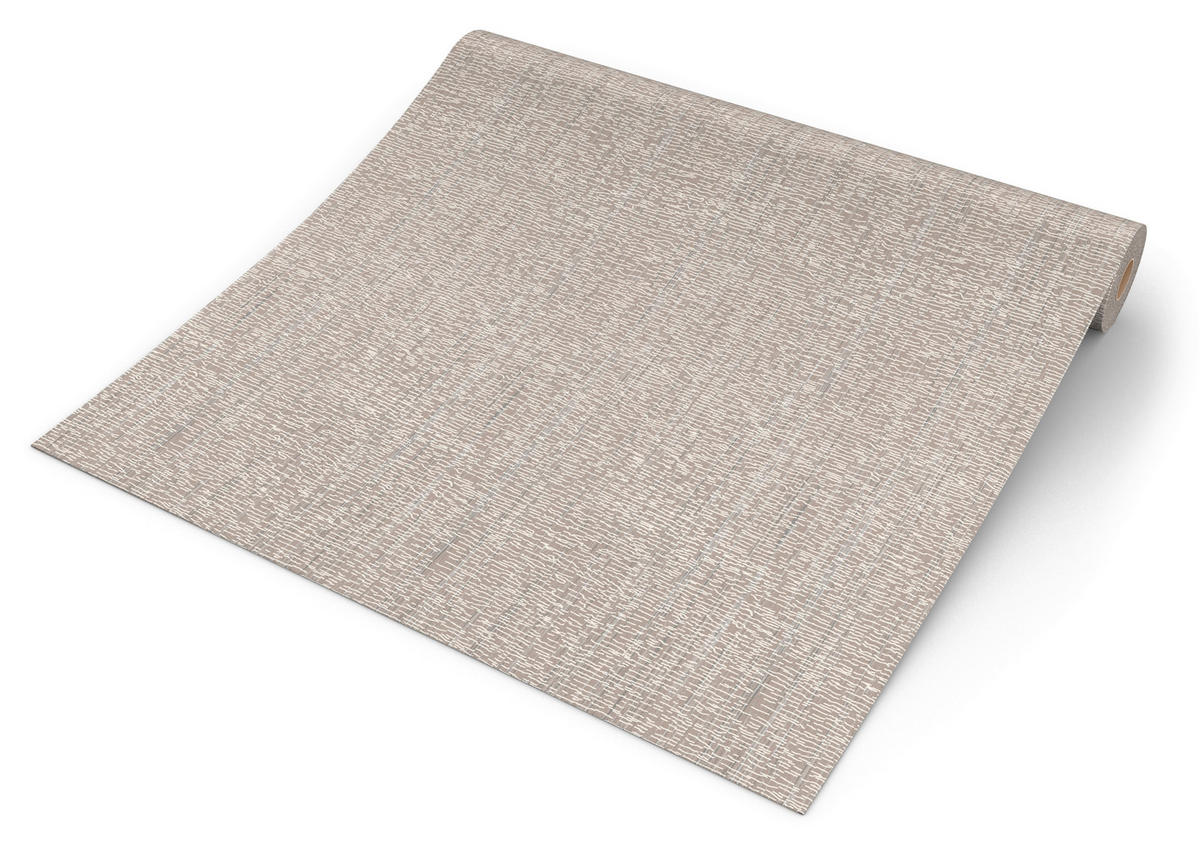 Vinyltapete Struktur hellbraun B/L: ca. 53x1005 cm Vinyltapete_A47908 - hellbraun (53,00/1005,00cm)
