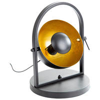 Nowa Tischleuchte 56150145 schwarz gold Metall B/H/T: ca. 25x35x25 cm E14 1 Brennstellen OLE - gold/schwarz (25,00/35,00/25,00cm) - Nowa