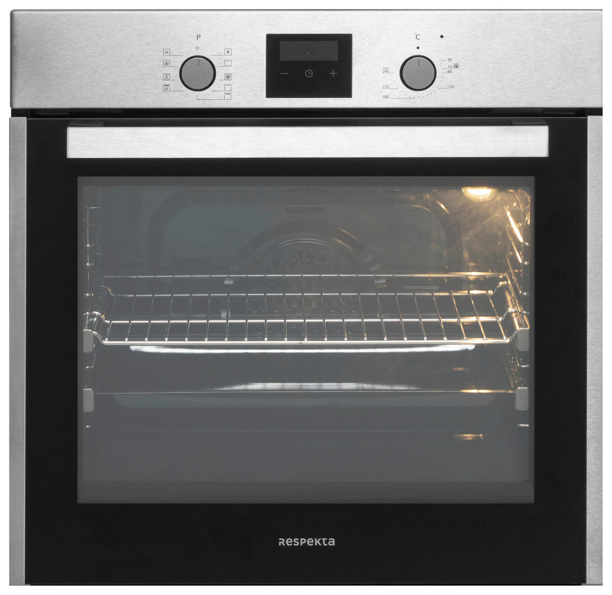 Respekta Küchenblock Premium grau hochglänzend B/H/T: ca. 280x220,5x172 cm Premium - weiß/granit (280,00/220,50/172,00cm) - Respekta