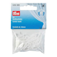 Prym Gardinenhaken weiß 30 Packstücke Gardinenhaken_Prym_30erPack - weiß - Prym