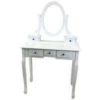 Schminktisch Harry weiß B/H/T: ca. 75x140x40 cm Harry - weiß (75,00/140,00/40,00cm)