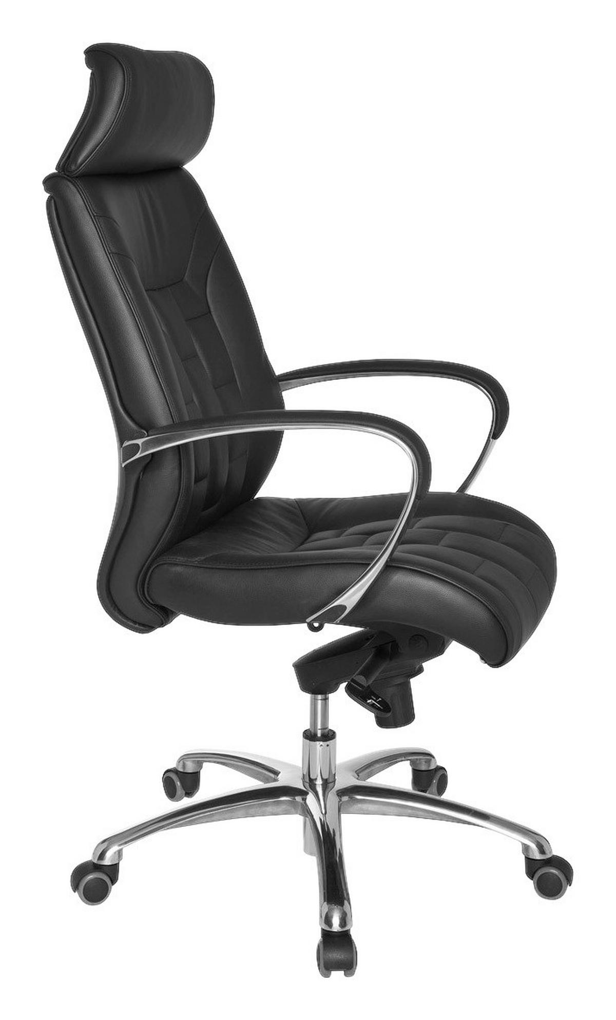 Drehstuhl schwarz Bürostuhl - schwarz (66,00/128,00/62,00cm) - Amstyle