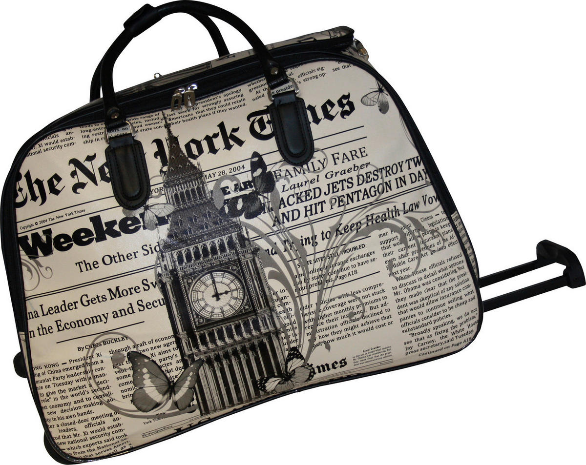 Rollreisetasche sortiert B/H/L: ca. 40x55x30 cm Rollreisetasche - sortiert (30,00/40,00/55,00cm)