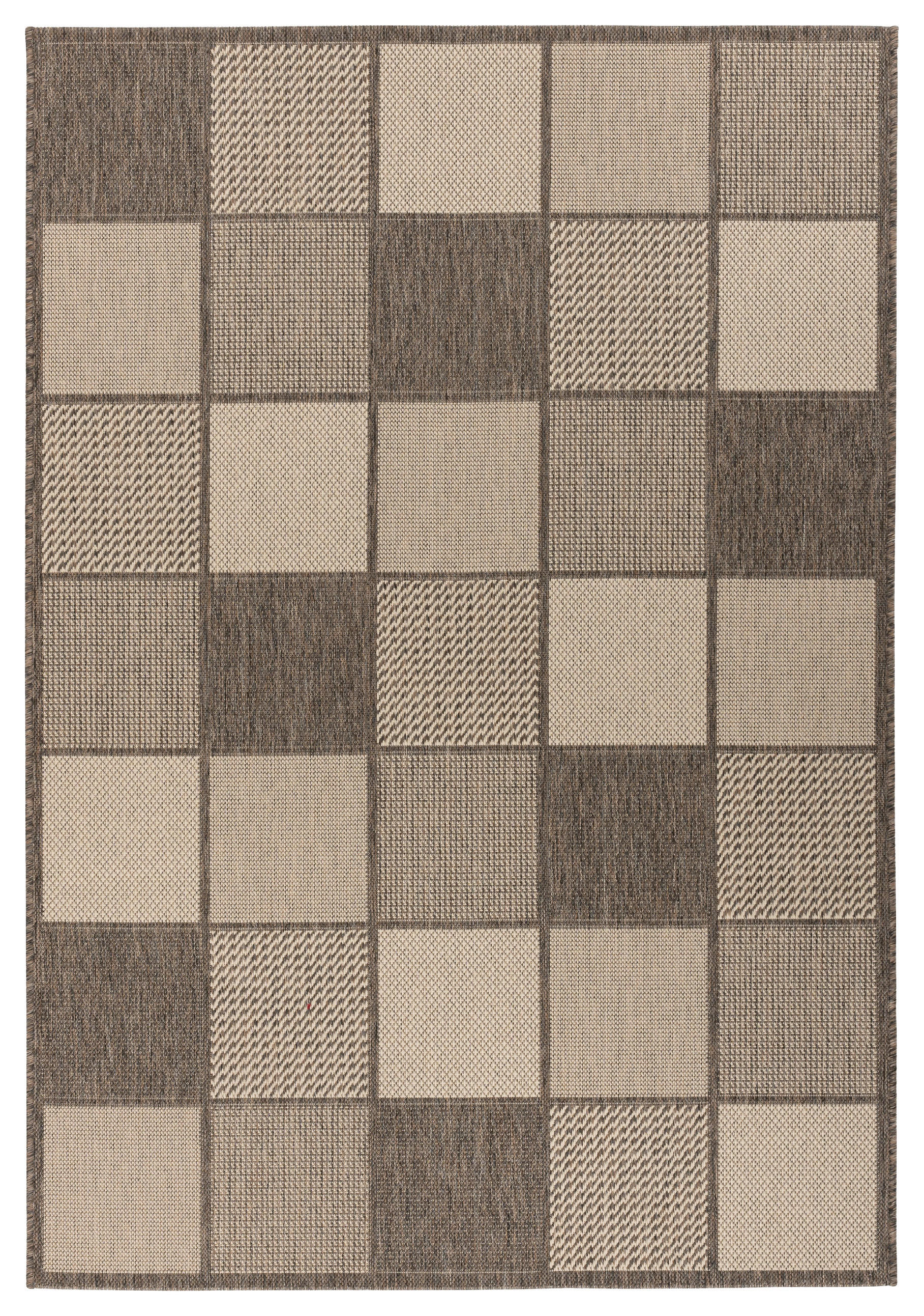 360Living Teppich Splash braun B/L: ca. 120x170 cm Splash - braun/creme (120,00/170,00cm) - 360Living
