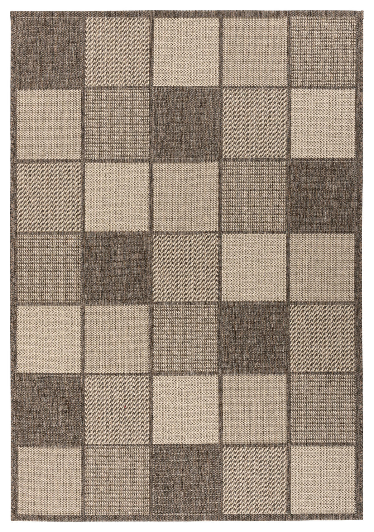 360Living Teppich Splash braun B/L: ca. 120x170 cm Splash - braun/creme (120,00/170,00cm) - 360Living