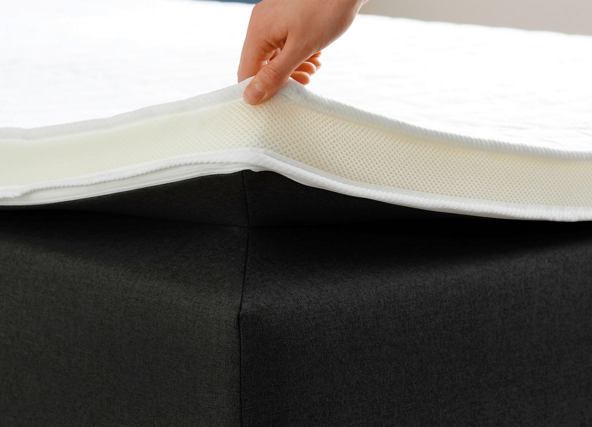 Boxspringbett Kokomo anthrazit Liegefläche B/L: ca. 140x200 cm Kokomo - anthrazit (140,00/211,00cm)