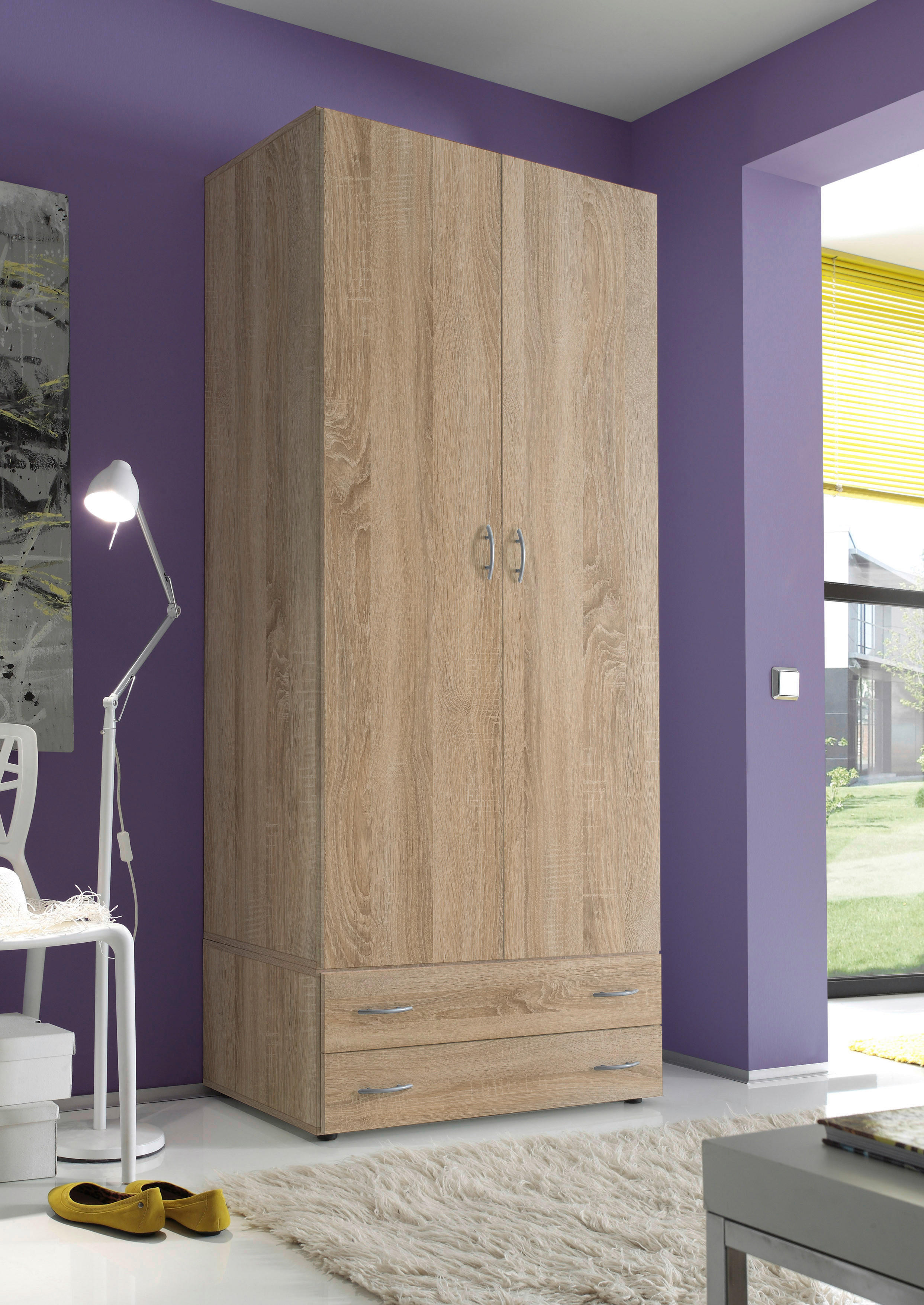Schrankuntersatz Joe/Base 2 Eiche Sonoma Nachbildung B/H/T: ca. 81x33x51 cm Joe/Base 2 - Eiche (81,00/33,00/51,00cm)