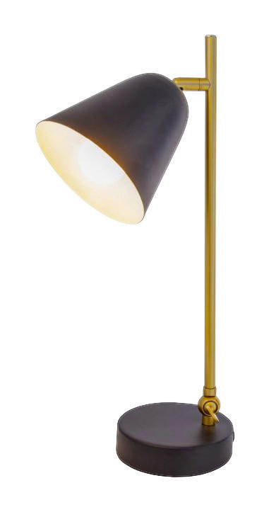 Näve Leuchten Tischleuchte NV3188822 mattschwarz Metall H/D: ca. 43x12 cm E14 1 Brennstellen Triton - mattschwarz (12,00/43,00cm) - Näve Leuchten