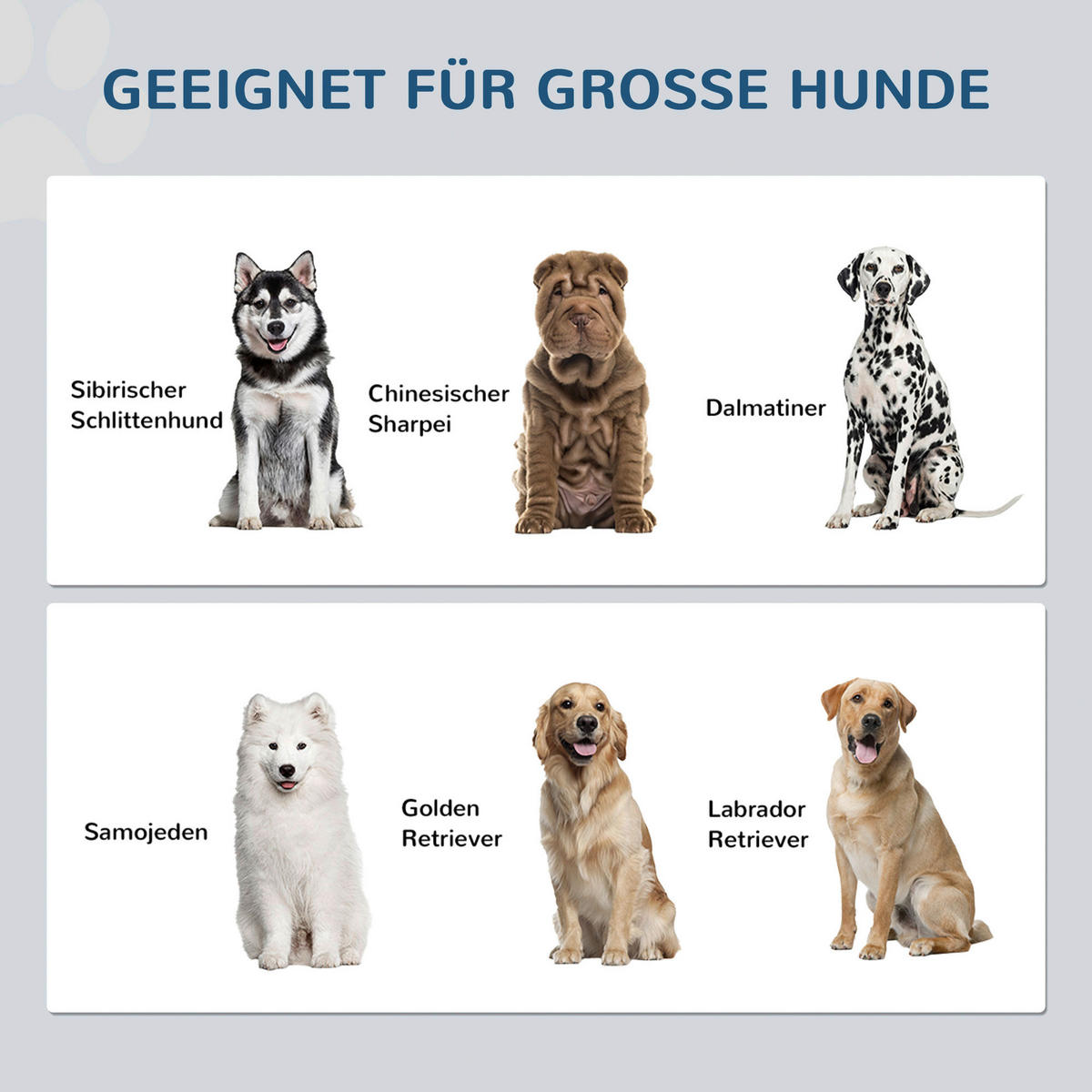 PawHut Futterstation weiß MDF B/H/L: ca. 30x42x60 cm Futterstation - weiß (60,00/30,00/42,00cm) - PawHut