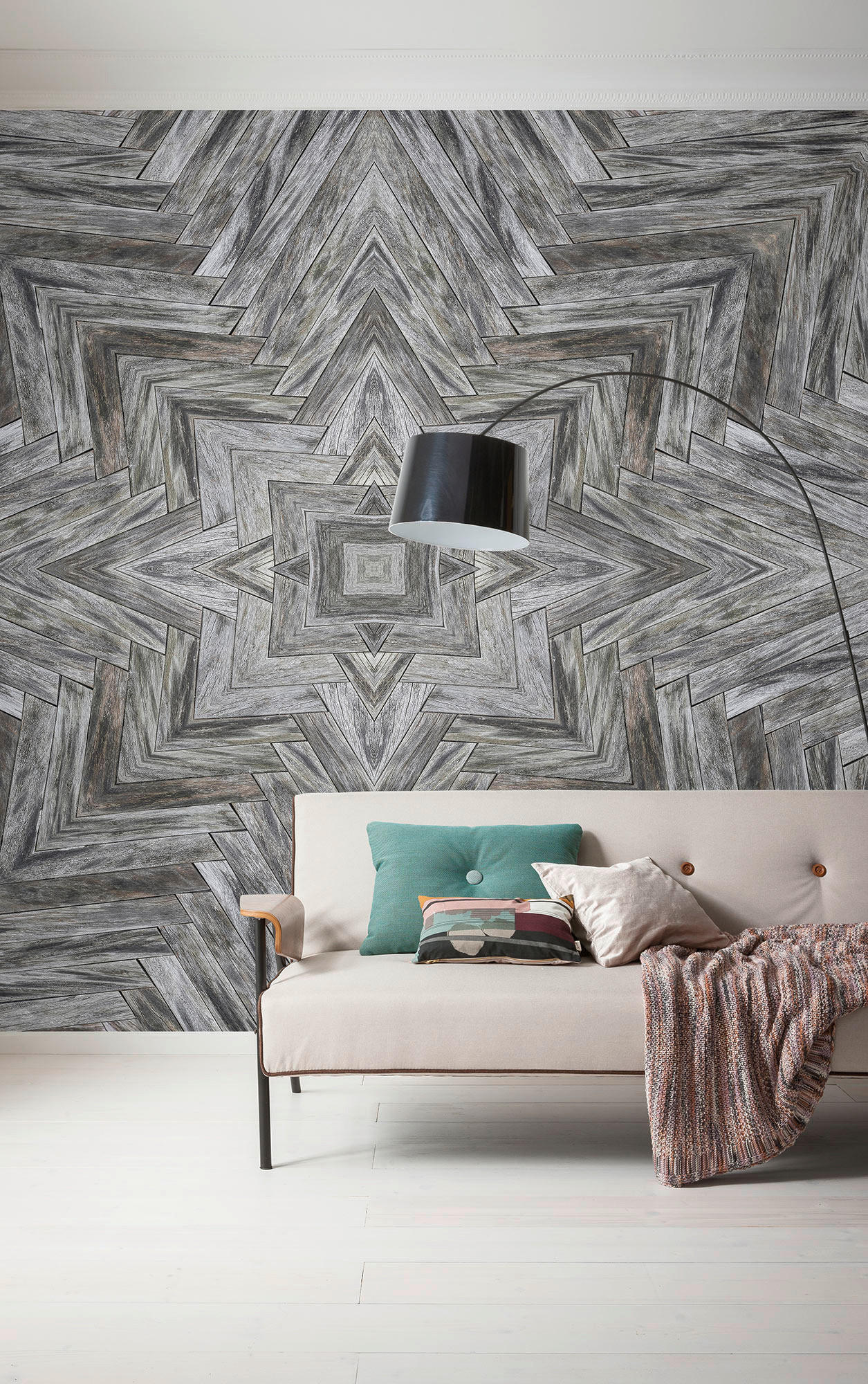 Komar Fototapete Parkett B/L: ca. 300x250 cm Parkett - (300,00/250,00cm) - Komar