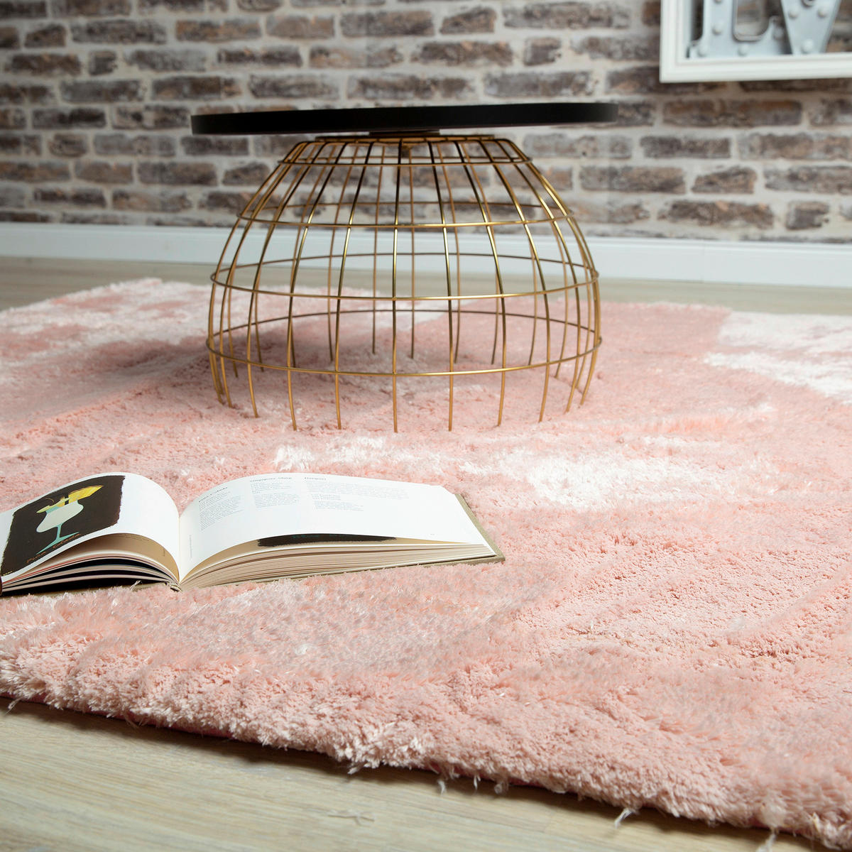 Obsession Teppich My Conveniently pink B/L: ca. 160x230 cm My Conveniently - pink (160,00/230,00cm) - Obsession