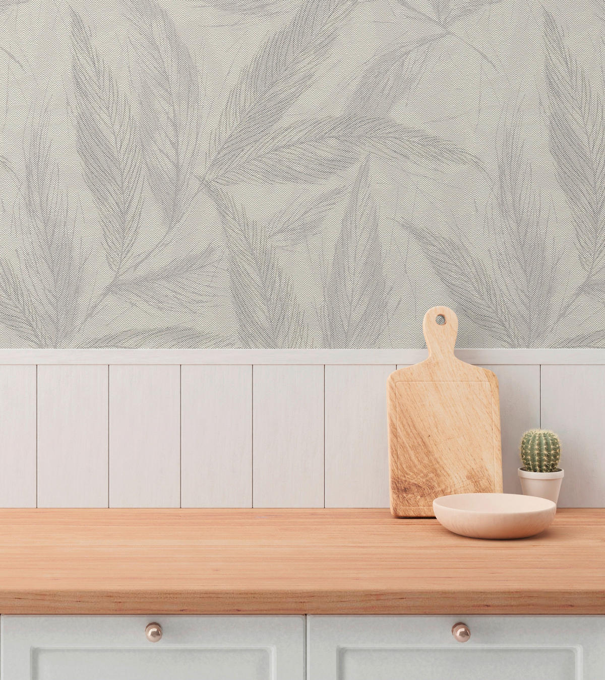 A.S.Création Vliestapete grau beige weiß B/H/D: ca. 53x1005x9,3 cm Vliestapete - beige/weiß (9,30/1005,00cm) - A.S.Creation