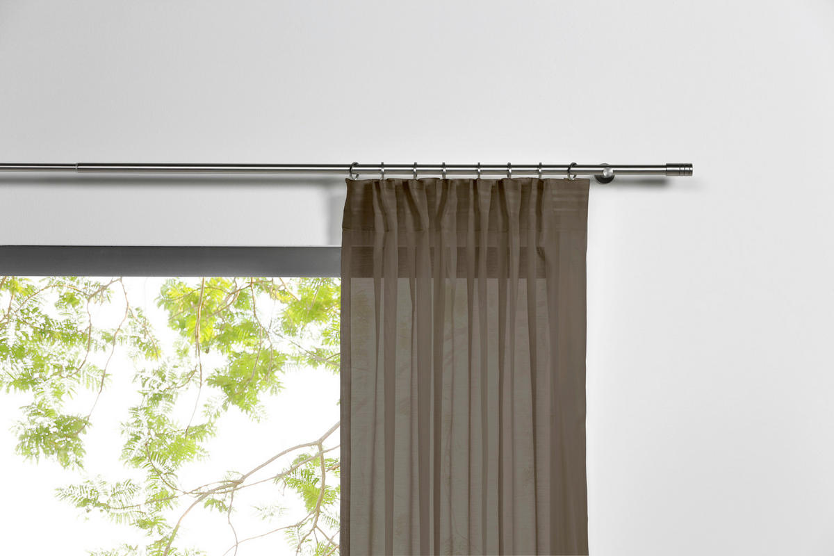 Kombivorhang PURE Cappuccino B/L: ca. 135x245 cm PURE - Cappuccino (135,00/245,00cm)