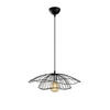 Opviq Pendelleuchte Tel schwarz Metall B/H/T/L/D: ca. 50x111x50x50x50 cm E27 1 Brennstellen Tel - schwarz (50,00/50,00/111,00cm) - Opviq