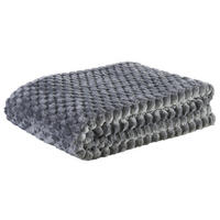 Wohndecke Wabe Wabe - anthrazit (150,00/200,00cm) - POCOline