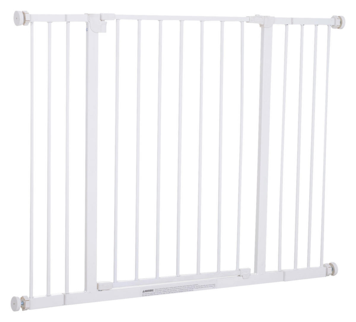 PawHut Türschutzgitter weiß Kunststoff B/H/T: ca. 107x76x4 cm Türschutzgitter - weiß (107,00/76,00/4,00cm) - PawHut