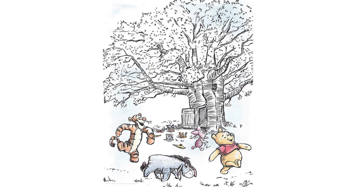 Komar Wandbild Winnie Pooh Playground Disney B/L: ca. 40x50 cm ▷ online bei  POCO kaufen