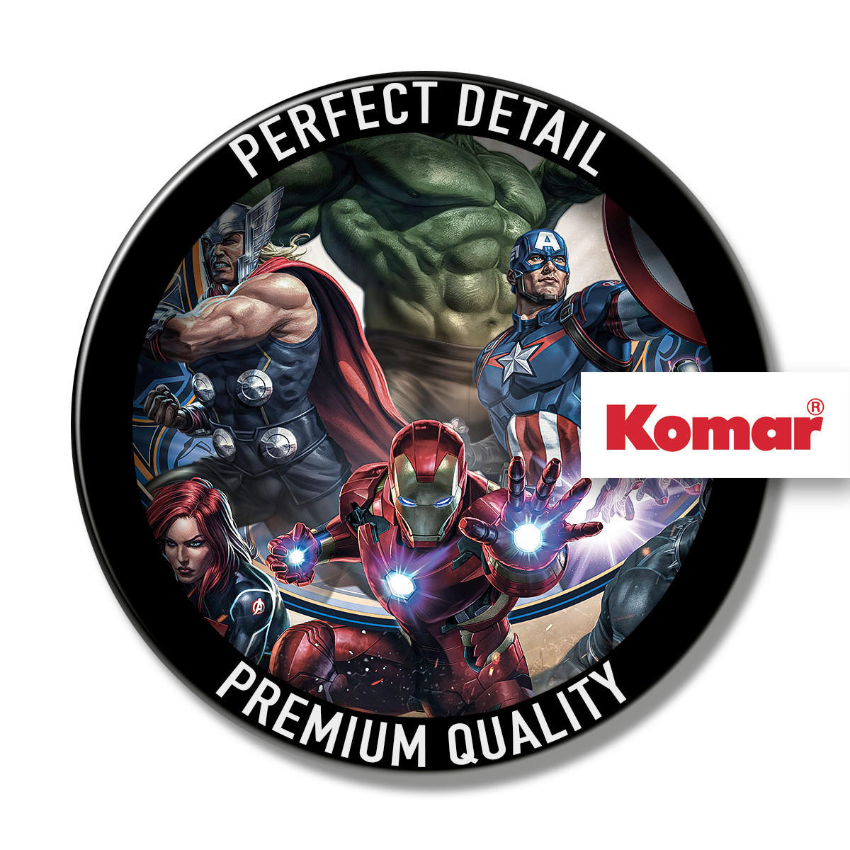 Komar Fototapete Avengers Ornament IADX4-068 B/H: ca. 200x280 cm Avengers Ornament IADX4-068 - (200,00/280,00cm) - Komar