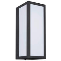 Außenleuchte schwarz B/H/L: ca. 14x35x16 cm Außenleuchte-Gundula - schwarz (16,00/14,00/35,00cm) - GLOBO