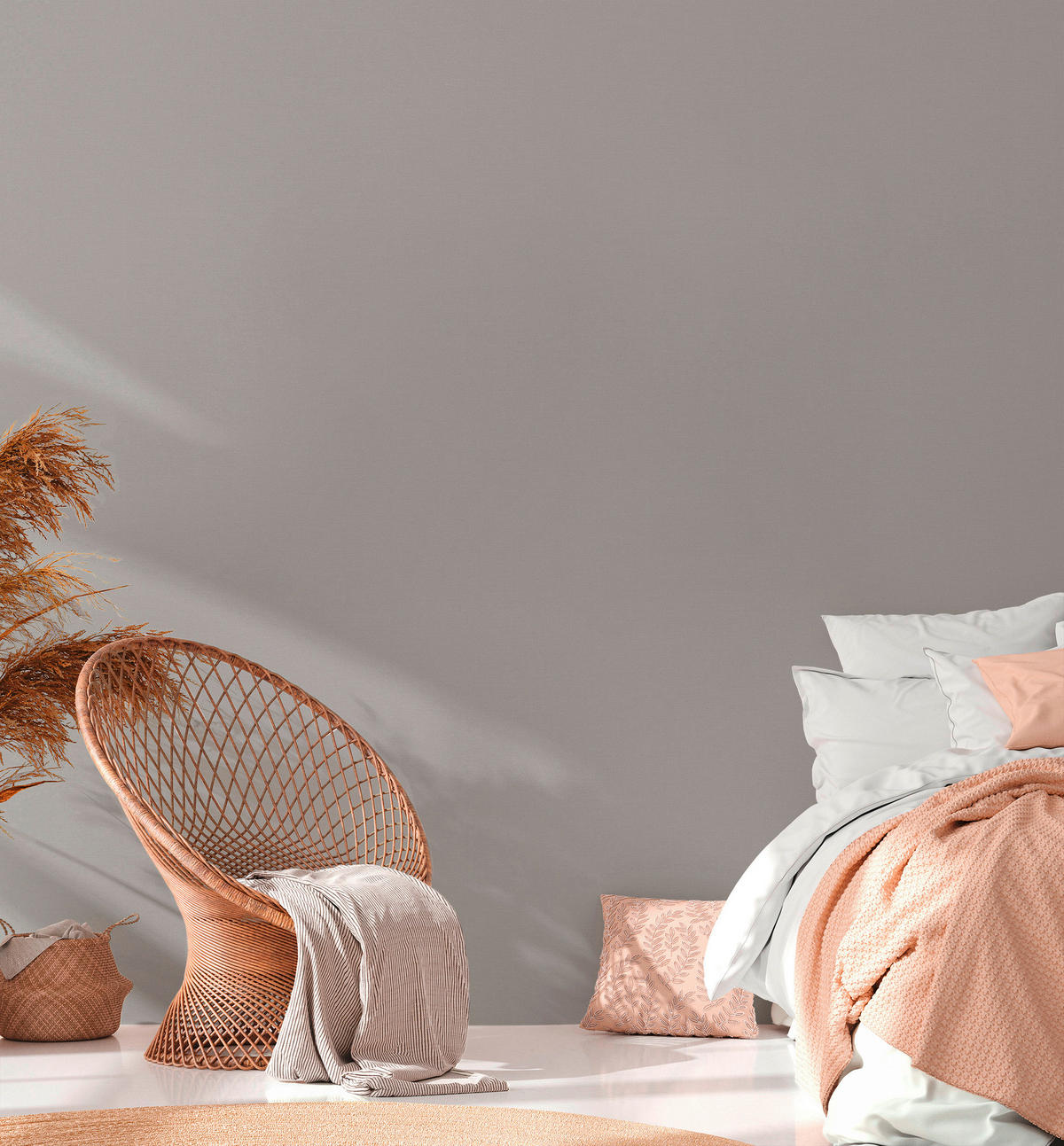 A.S.Creation Vliestapete grau B/H/D: ca. 53x1005x8,5 cm Vliestapete - grau (8,50/1005,00cm) - A.S.Creation