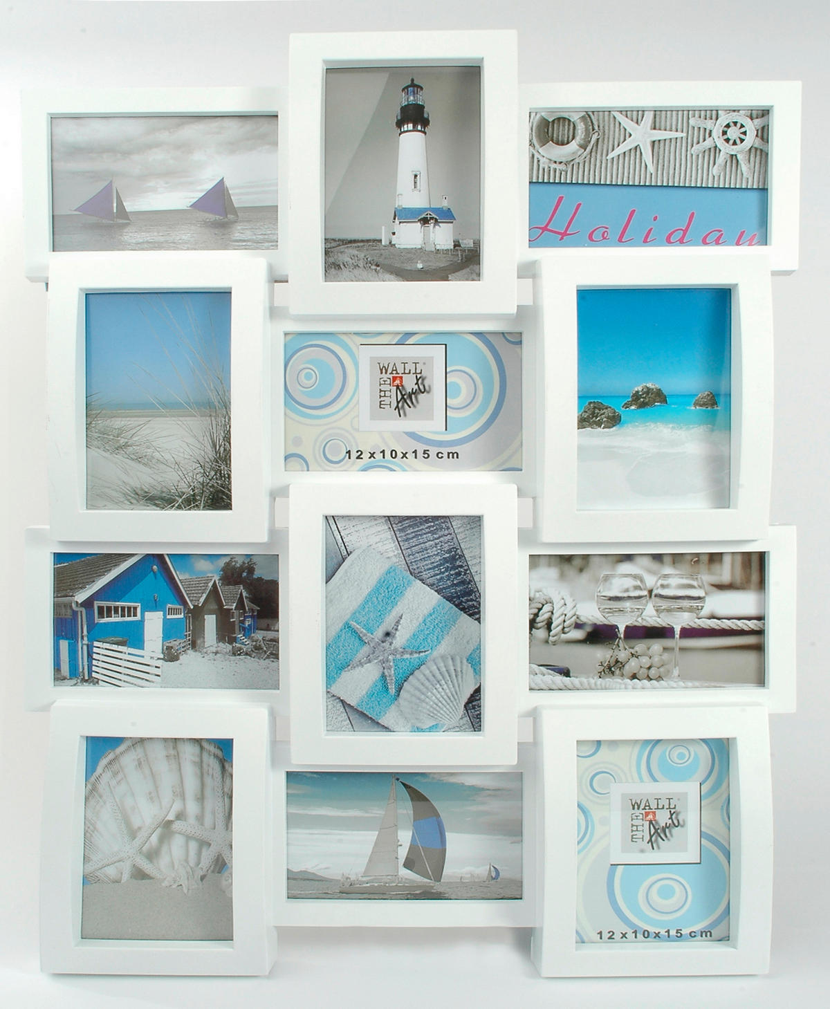 The Wall Galerierahmen weiß B/H/L: ca. 60x3x40 cm Multirahmen_Collage - weiß (40,00/60,00/3,00cm) - The Wall