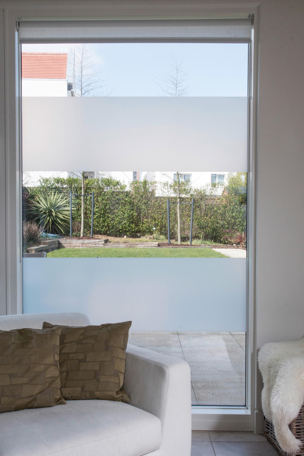 d-c-fix Fensterfolie Milky weiß transparent B/L: ca. 90x150 cm Fensterfolie_d-c-fix_F3385031 - weiß/transparent (90,00/150,00cm) - d-c-fix