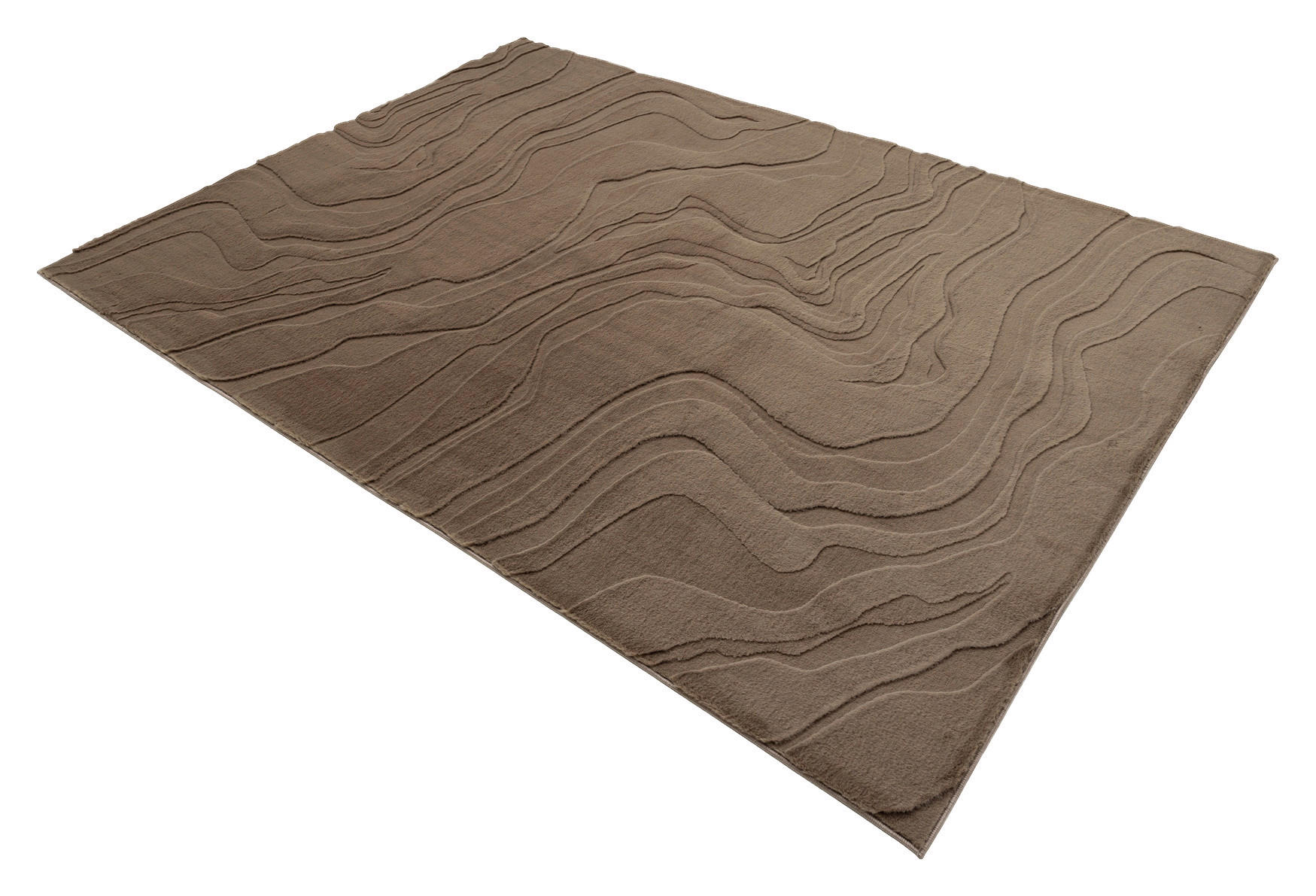 Obsession Teppich Interstellar taupe B/H/L: ca. 160x16x230 cm Interstellar - taupe (230,00/160,00/16,00cm) - Obsession
